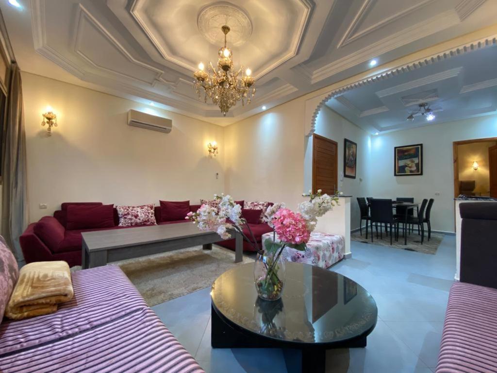 Апартаменты Cycas Family Aparts -Fibre Optique- Марракеш Экстерьер фото