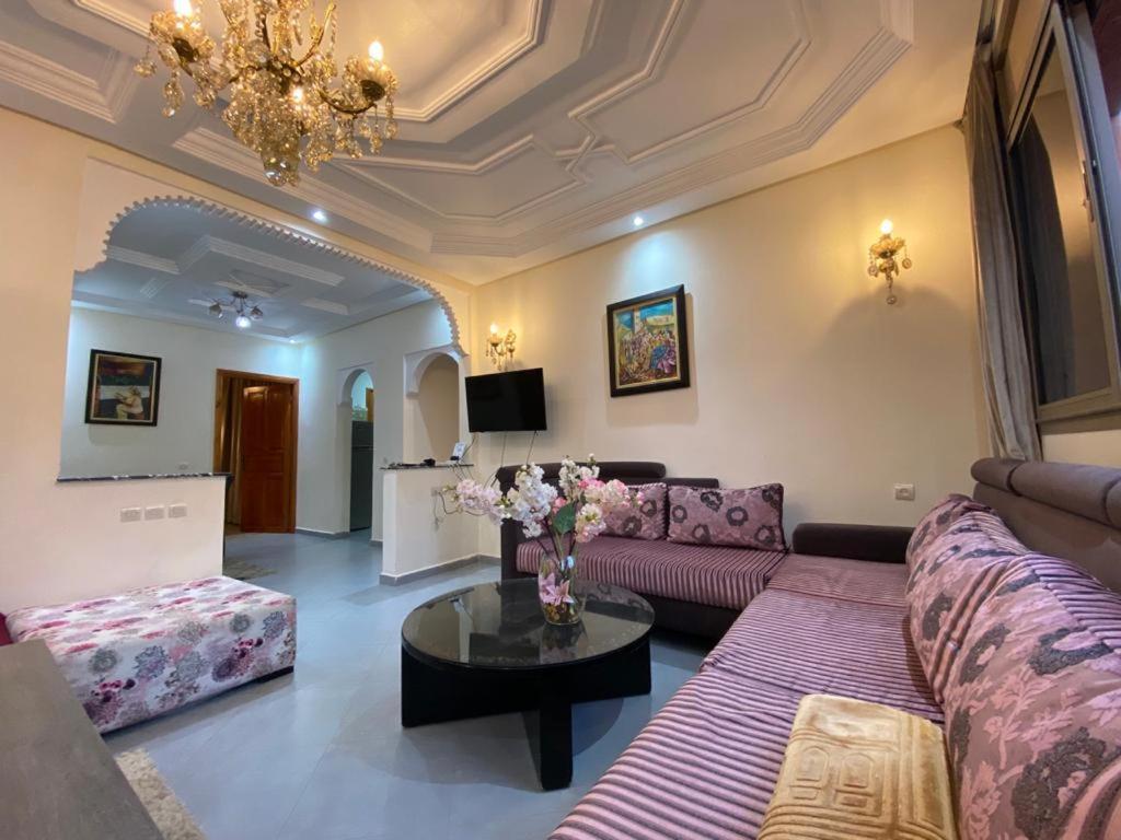 Апартаменты Cycas Family Aparts -Fibre Optique- Марракеш Экстерьер фото